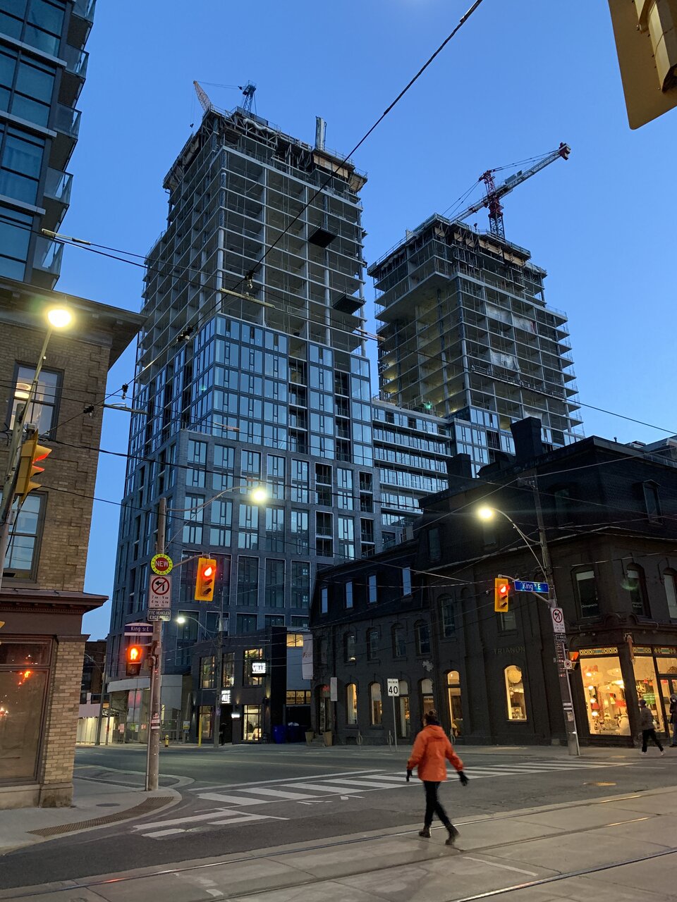 St. Lawrence Condos Approaching Final Form as Cladding Continues