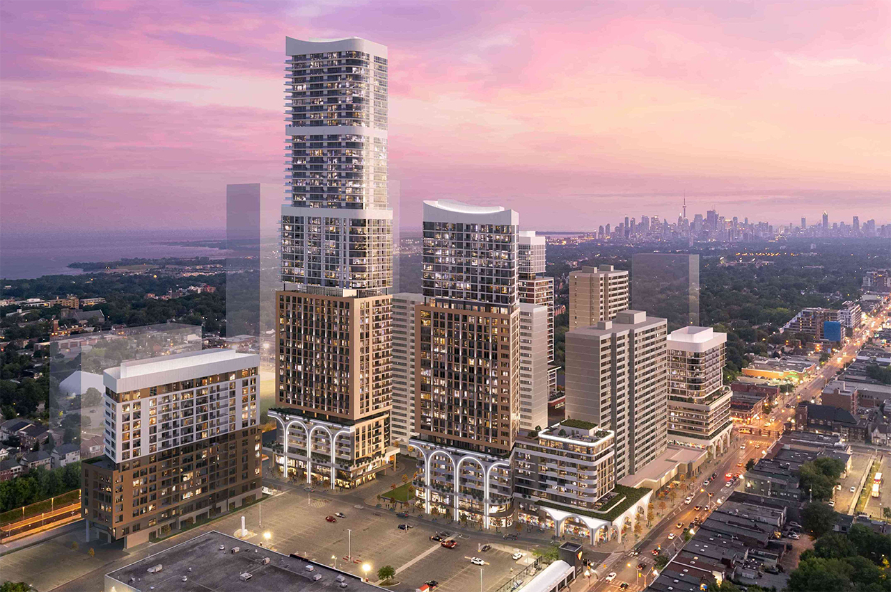 Five New Buildings Proposed to Intensify Main Square Site on the