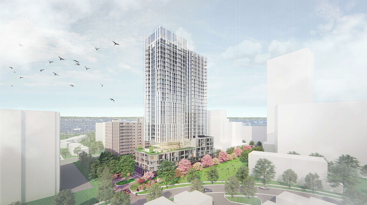 Infill Tower Proposed at Bathurst and Finch Apartment Site UrbanToronto