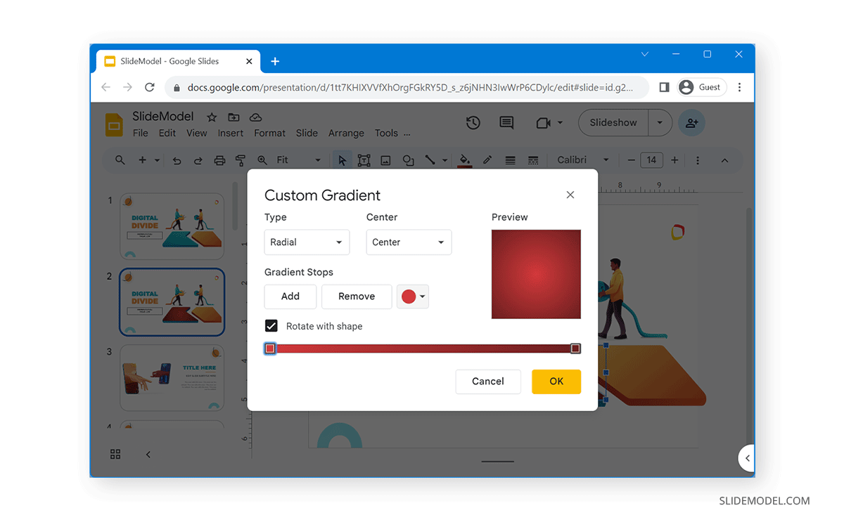 How to Change Shape Color in Google Slides