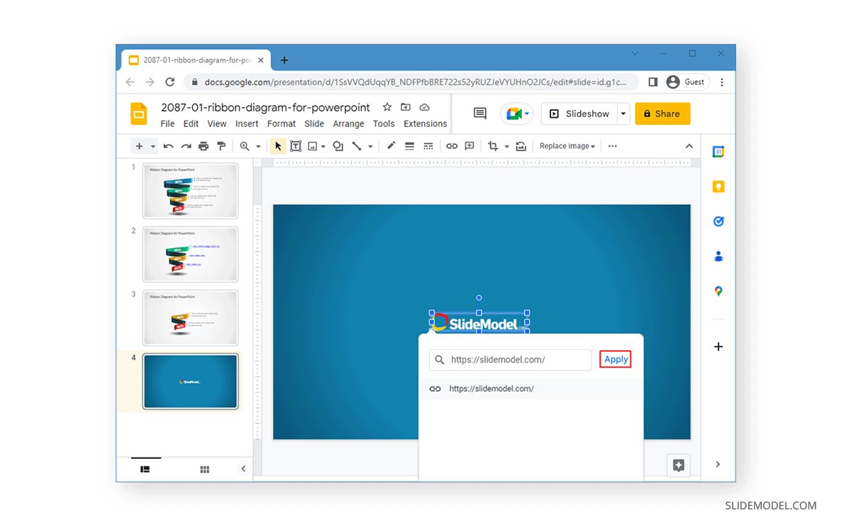 How to Link Slides in Google Slides