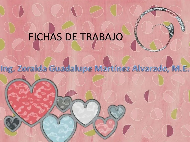 3. fichas de trabajo
