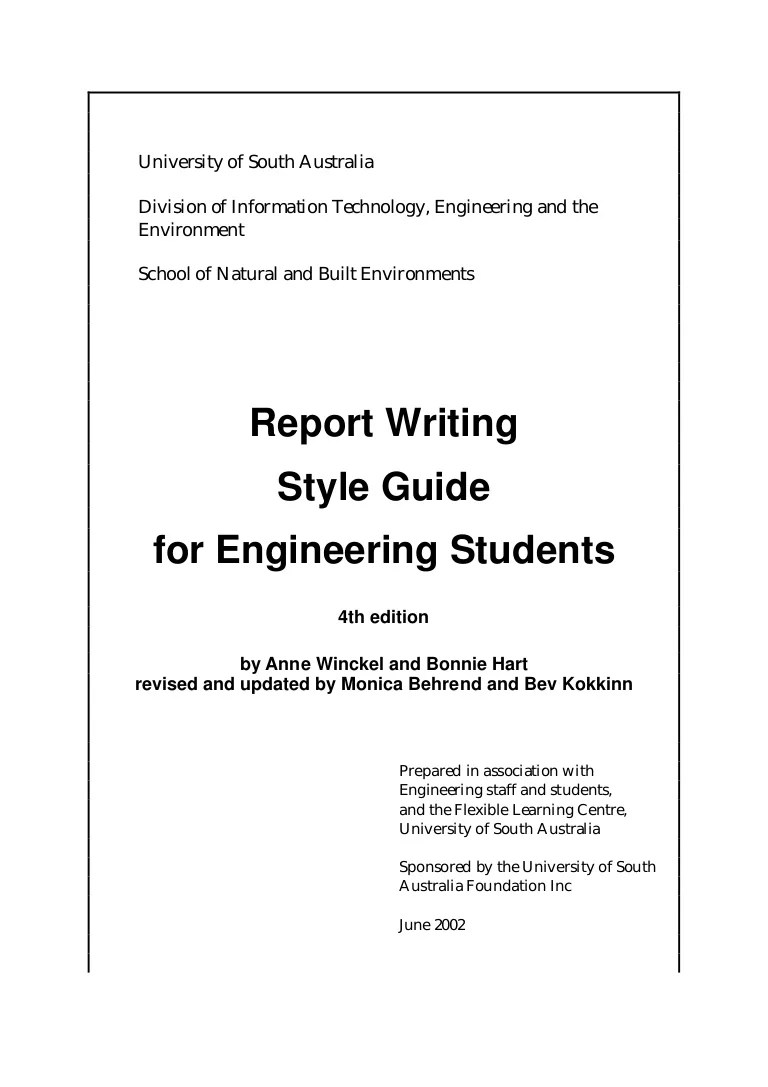 How to write an engineering requirements document