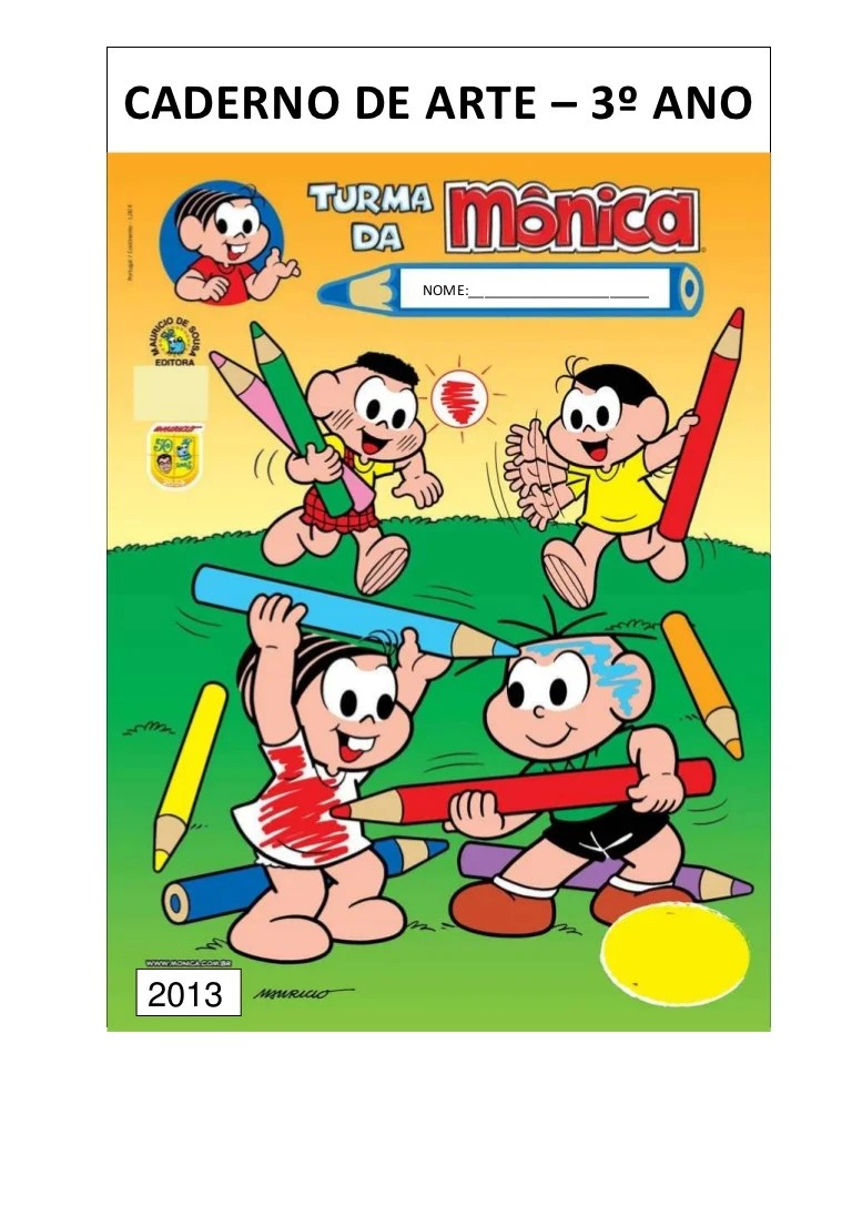 Abertura De Caderno De Arte