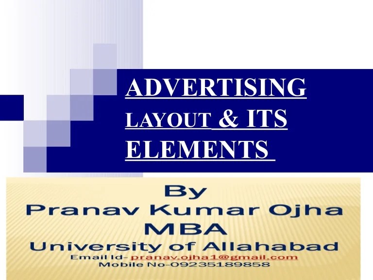 Advertising layout (2)