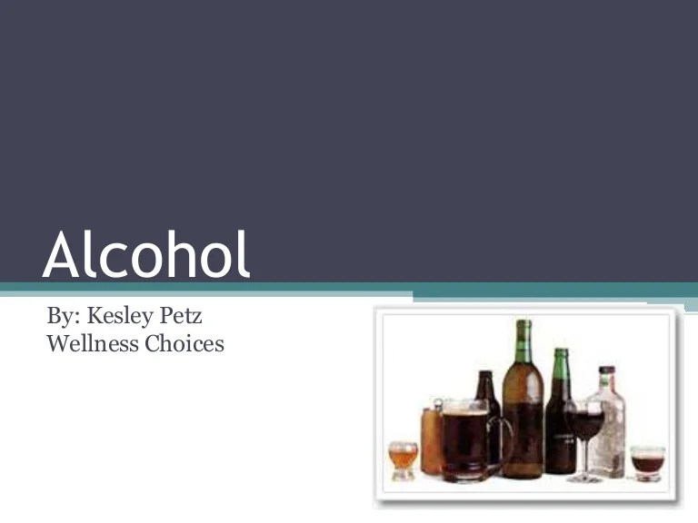 Alcohol Powerpoint