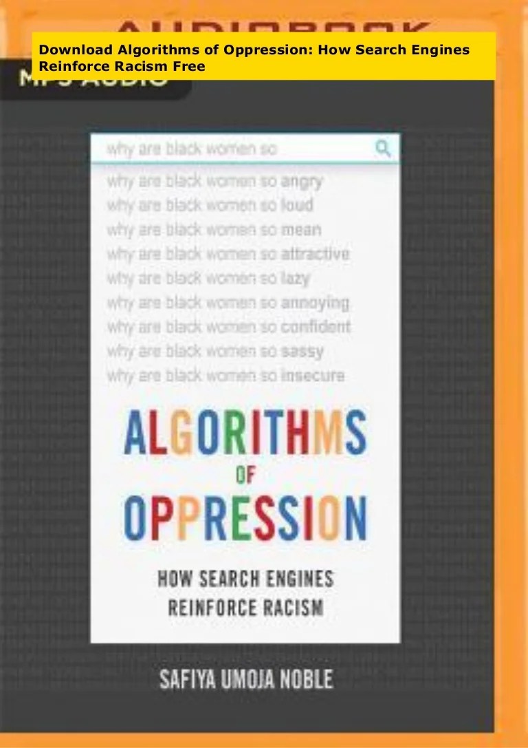 Download Algorithms of Oppression How Search Engines