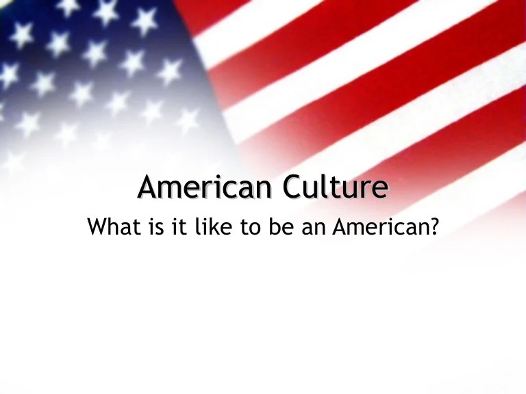 American culture