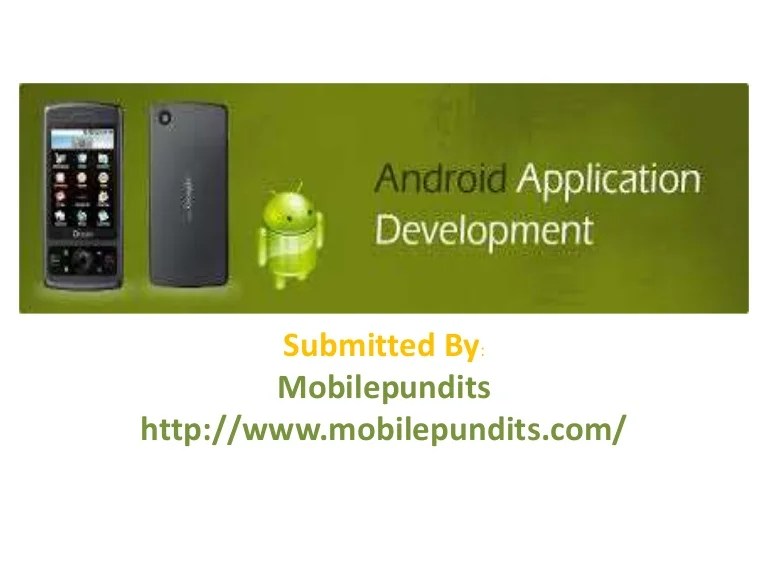 Learn Android app development in easy steps