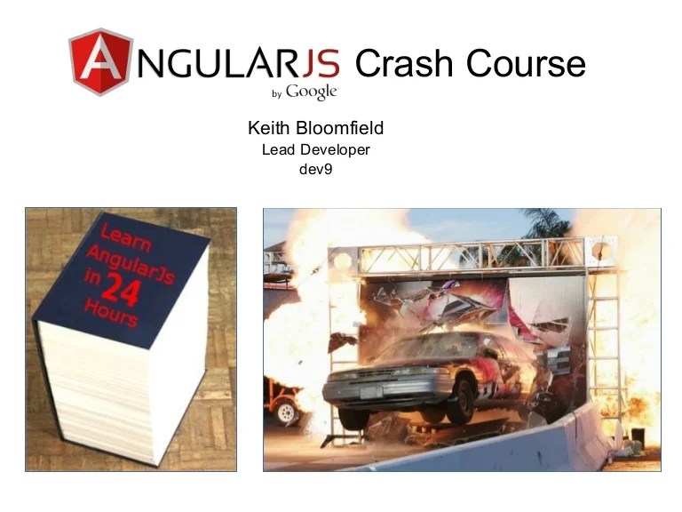 AngularJs Crash Course