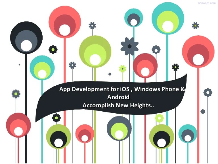 App development for iOS, Windows Phone & Android