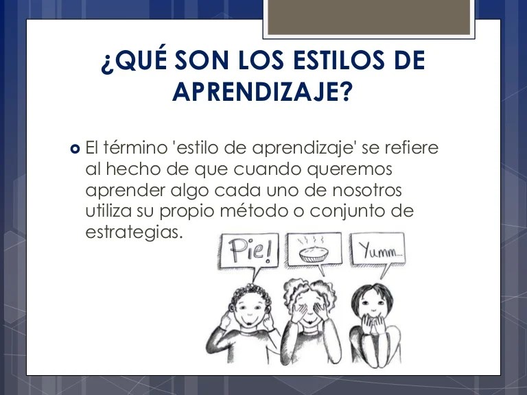 Aprendizaje kinestesico