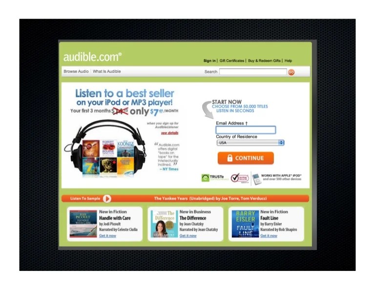 How to cancel an audible account