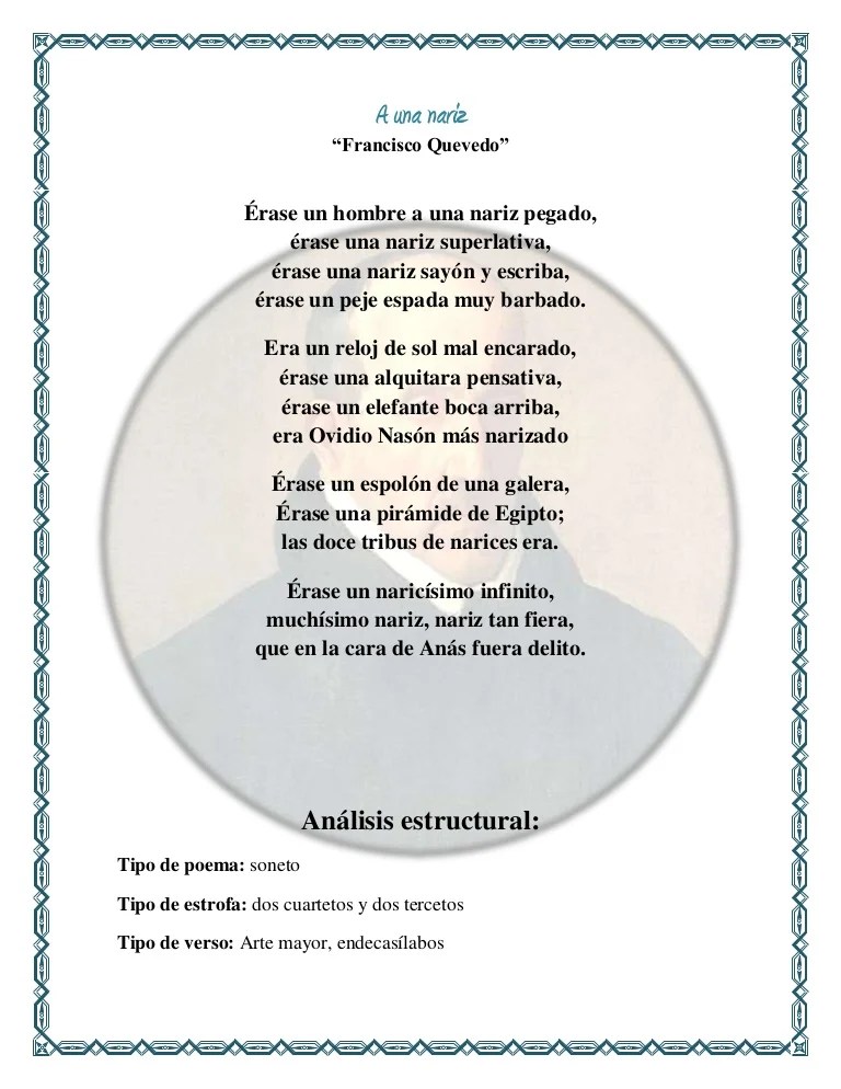 A una nariz