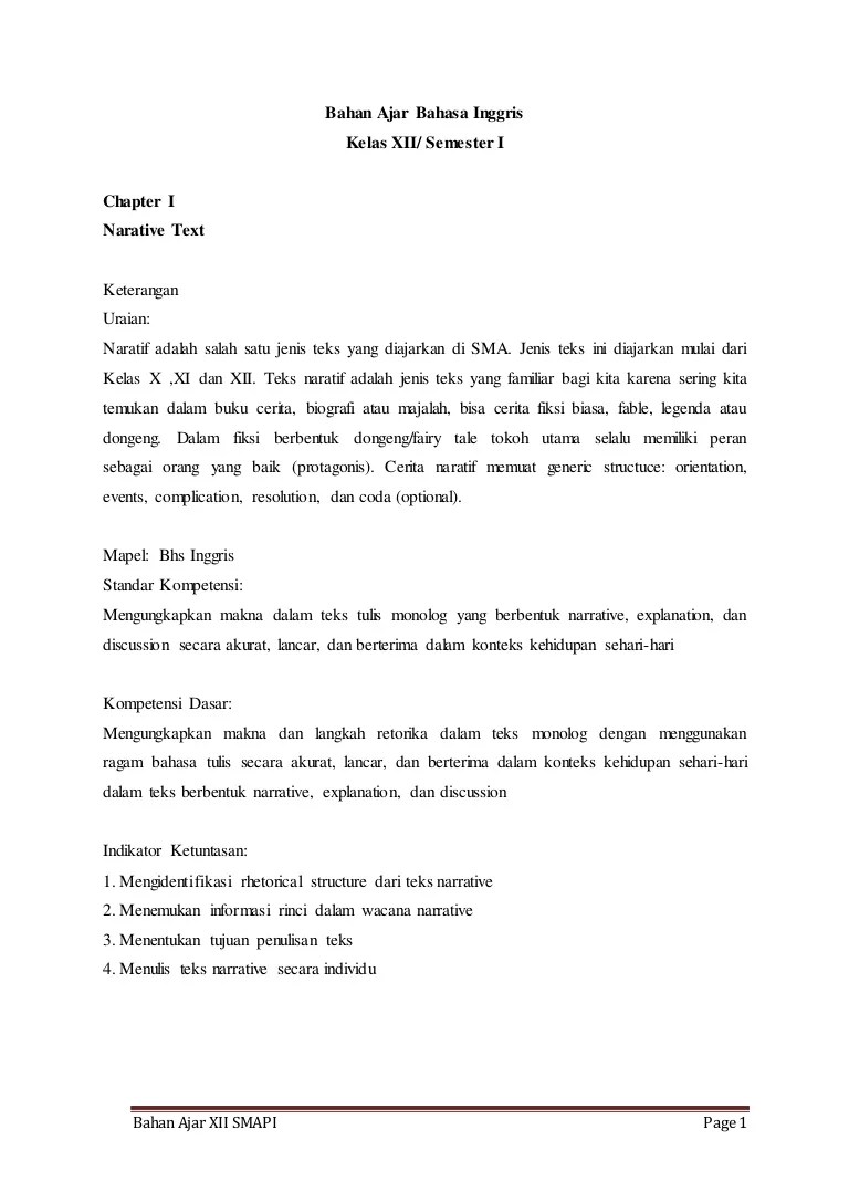 Cerita Fabel Bahasa Inggris Singkat