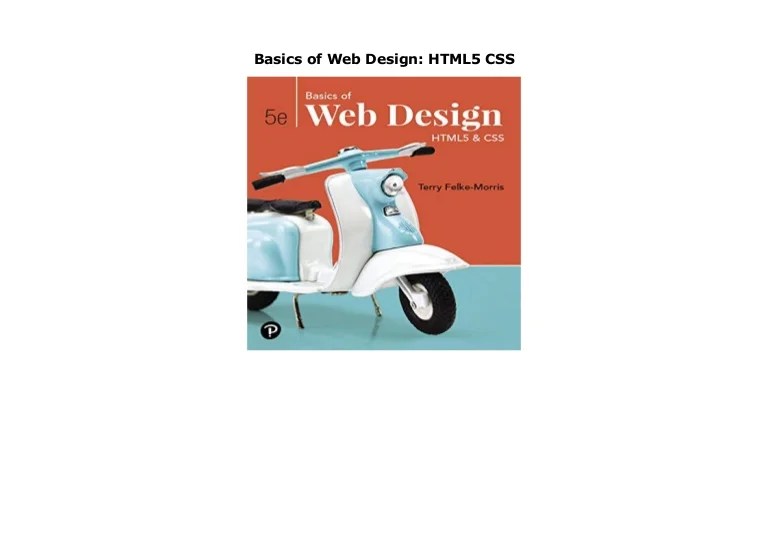 Basics of Web Design HTML5 CSS