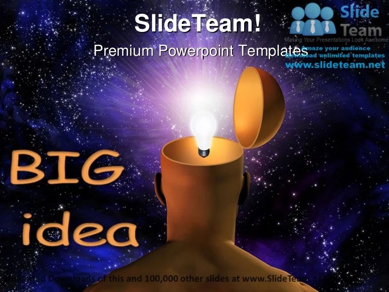 Big idea business power point templates themes and backgrounds ppt sl…