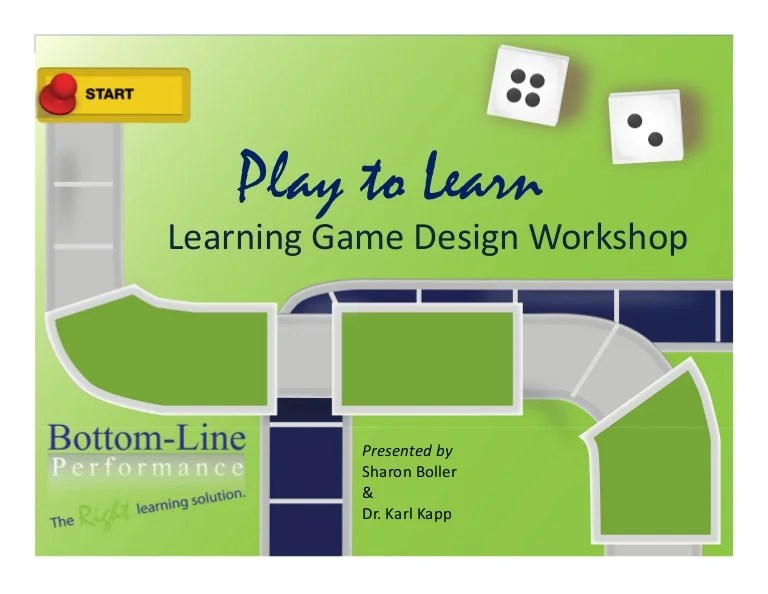 Learning Game Design