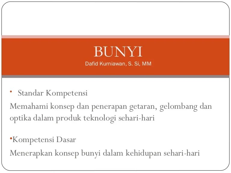 Bunyi