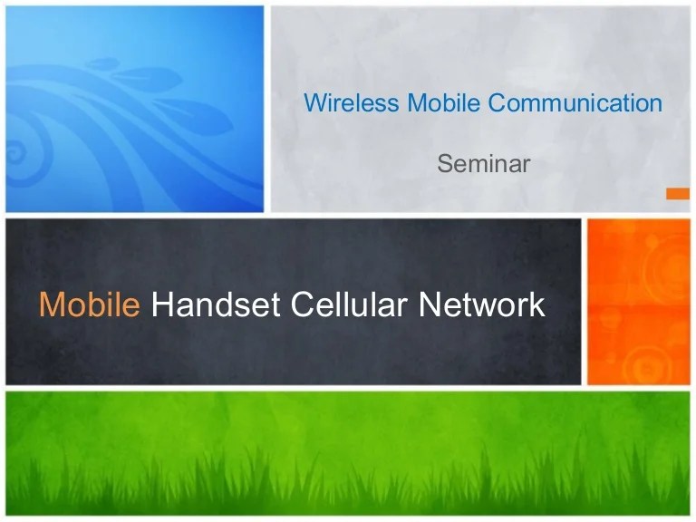 Cellular network