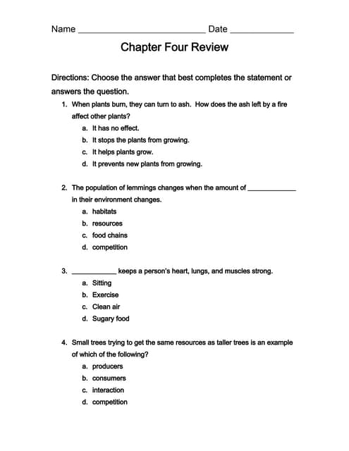 Scientific method variables (worksheet) | PDF