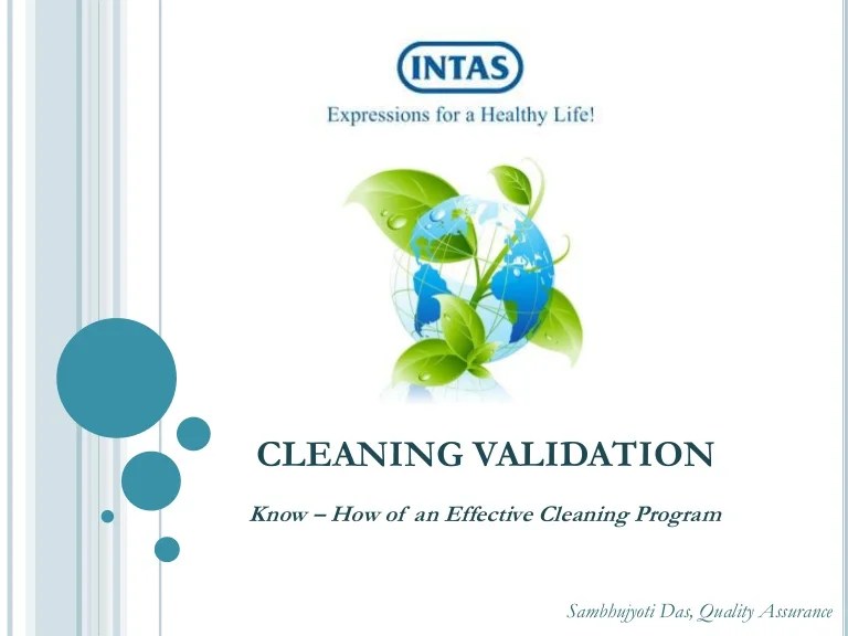 Cleaning validation a complete know how