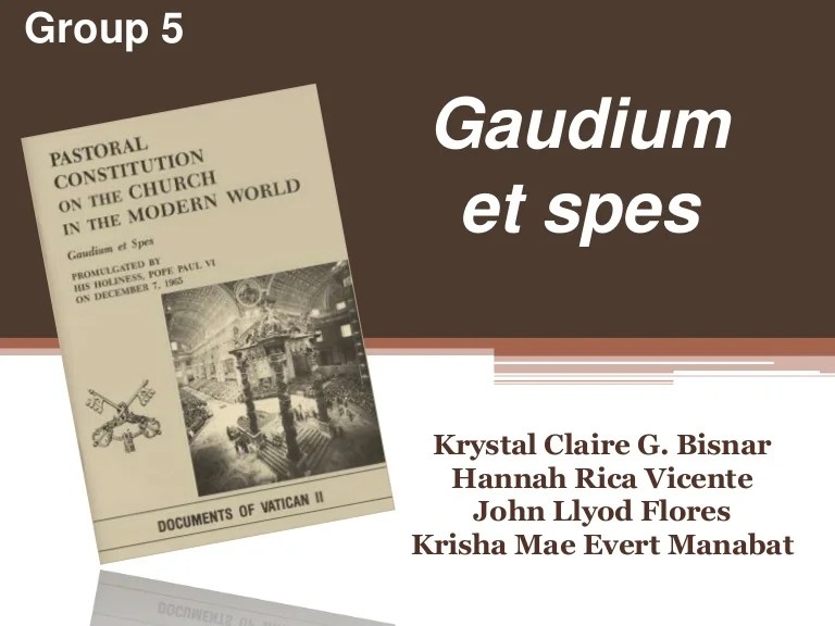 Gaudium et Spes