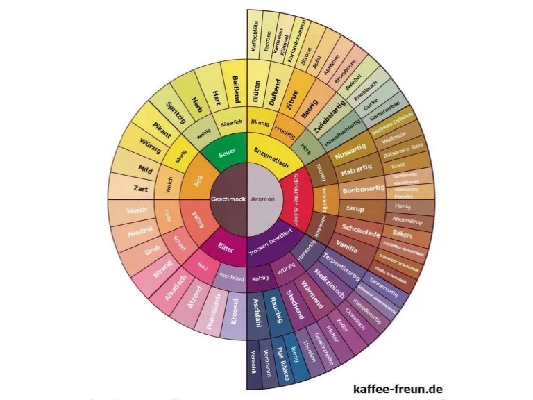 Interactive Coffee Tasting Wheel The Coffee Flavor Wheel by Counter