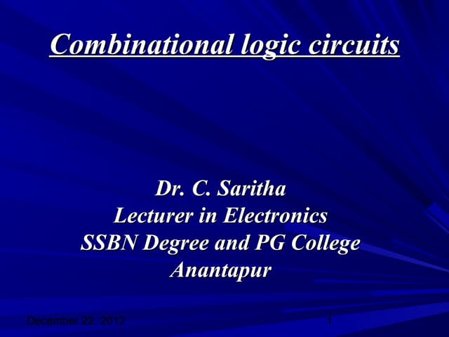 Logic gates
