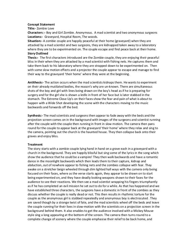 Concept Statement