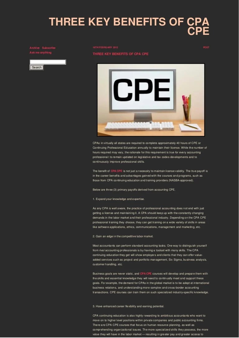 Cpa cpe