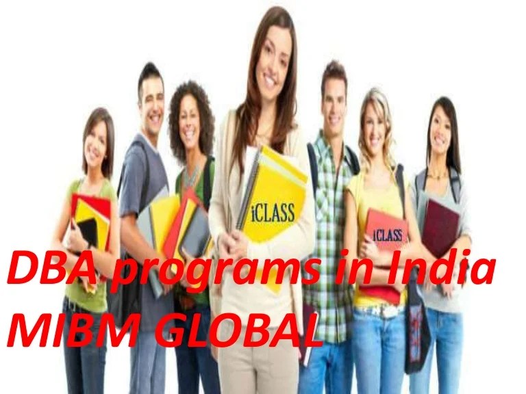 Dba programs in india mibm global