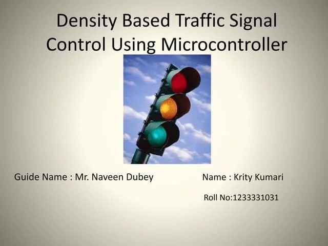 Density based Traffic Light Controller