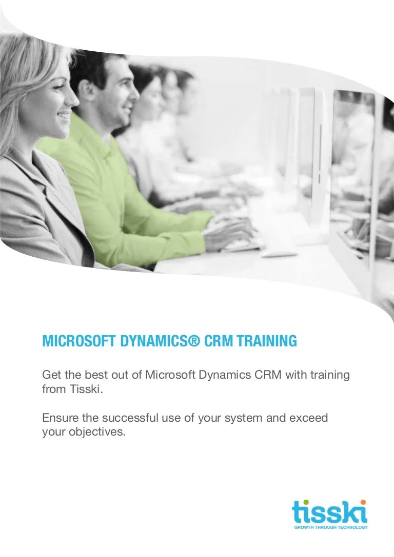Microsoft Dynamics CRM Training From Tisski