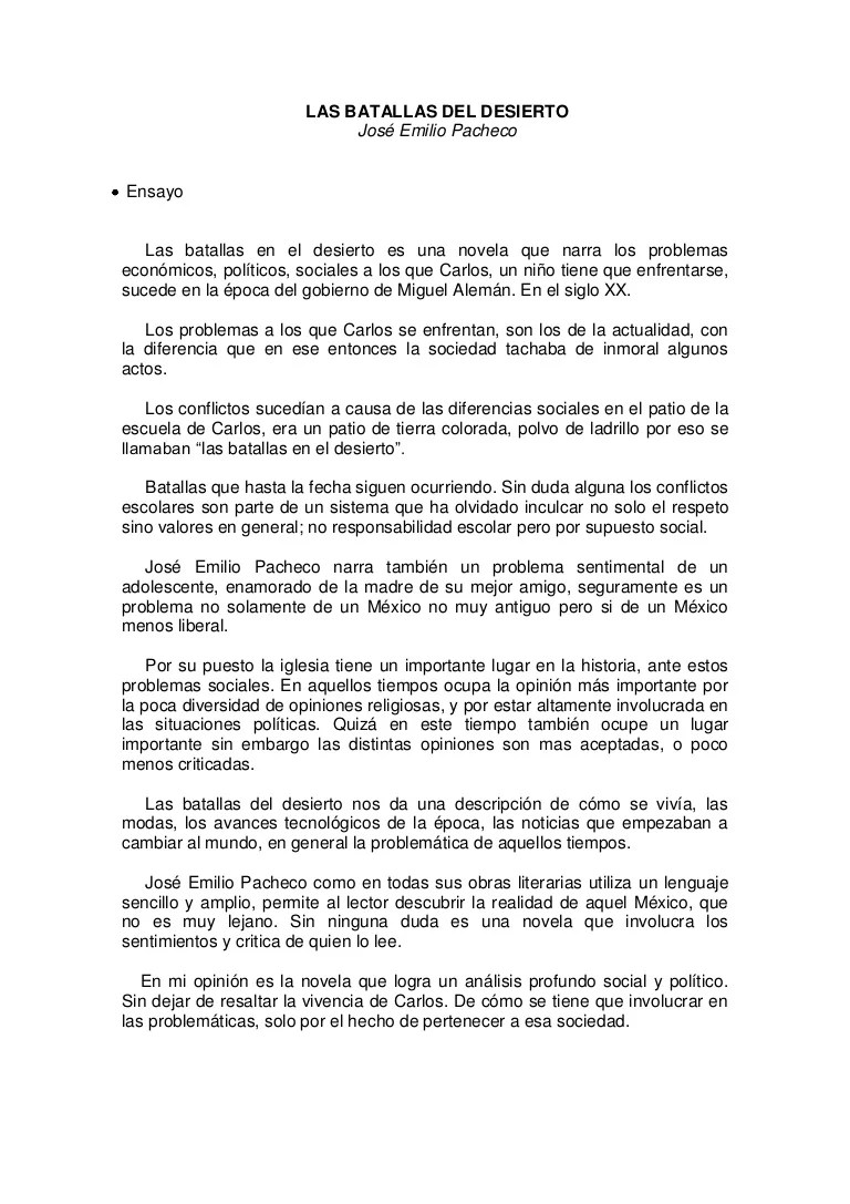 Ensayo