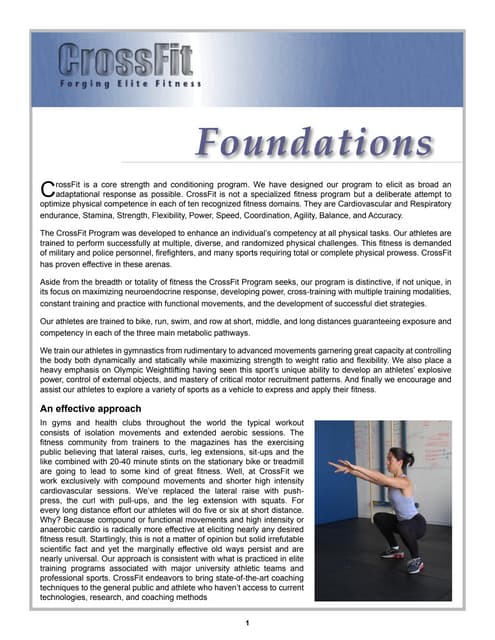 CrossFit Level 1 Guide | PDF