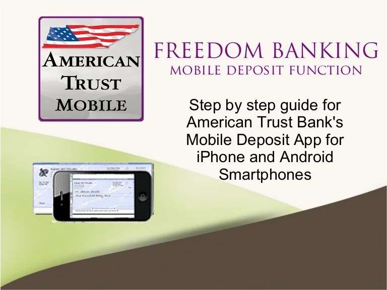 Freedom Banking Mobile Deposit