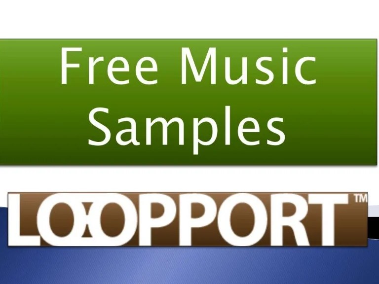 Free music samples