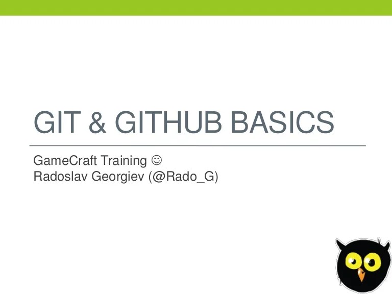 Github basics