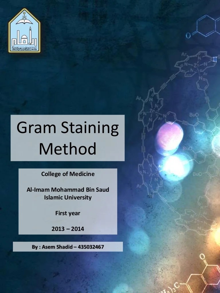 Gram stain lab report by asem shadid