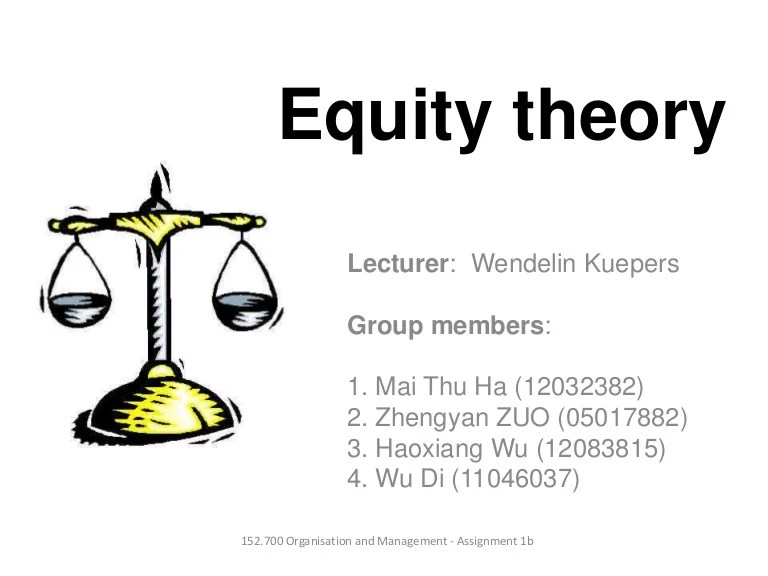 Motivation management_equity theory (Ha Mai, New Zealand)