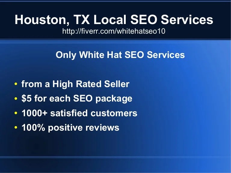 Houston, TX Local SEO Services