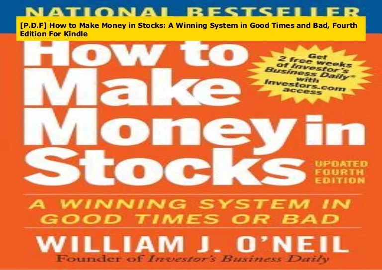 [P.D.F] How to Make Money in Stocks A Winning System in