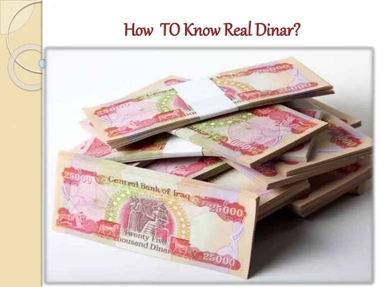 How to know real dinar(03)