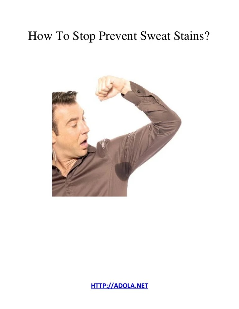 How To Prevent Sweat Stains On Shirts