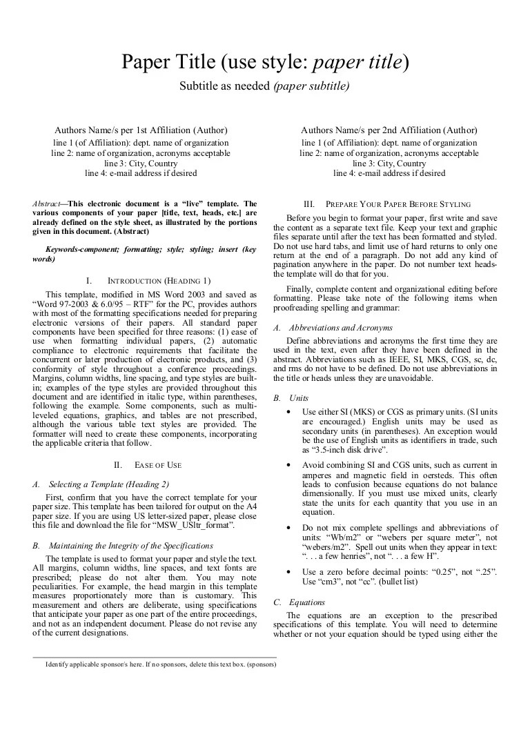 Ieee conference proceedings_format