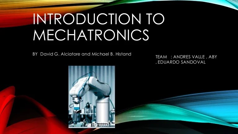 Introduction to mechatronics.