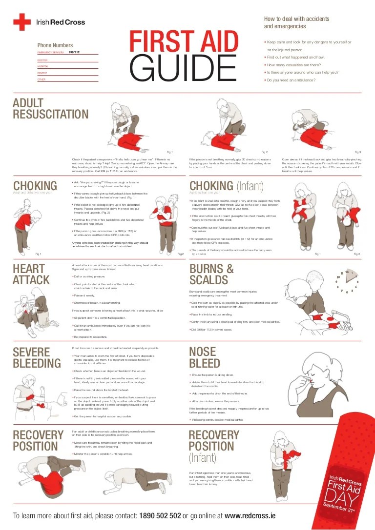 First Aid Training Irish Red Cross