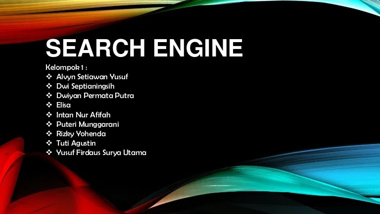 Jelaskan Pengertian Dari Mesin Pencari Search Engine Seputar Mesin