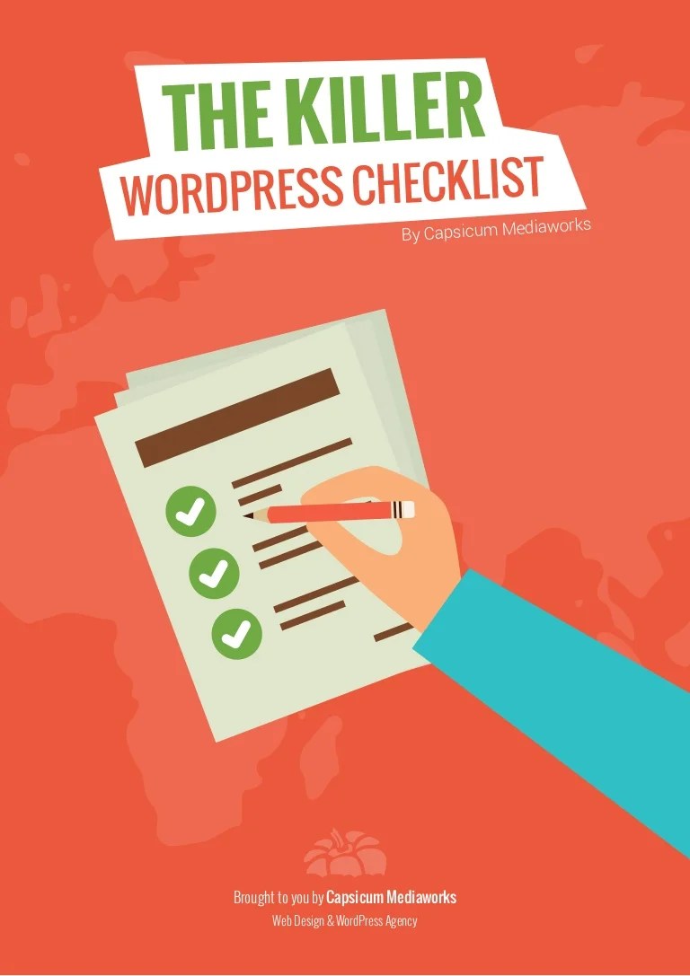 Killer word presschecklist